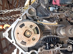 2014 ram 1500 5.7 replaced timing chain,head gaskets,complete engine gasket set... oil pump, water pump, coil packs, spark plugs,... made truck have a 3rd life right befor i got it other garage tryed to install headgasket and broke rocker arm assy charged 5k+ and broke customers engine i did 20× the work for 2,000 dollar engine repair