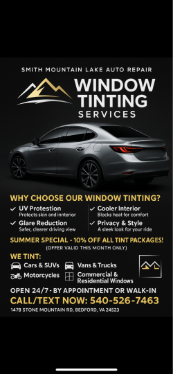 Window tinting